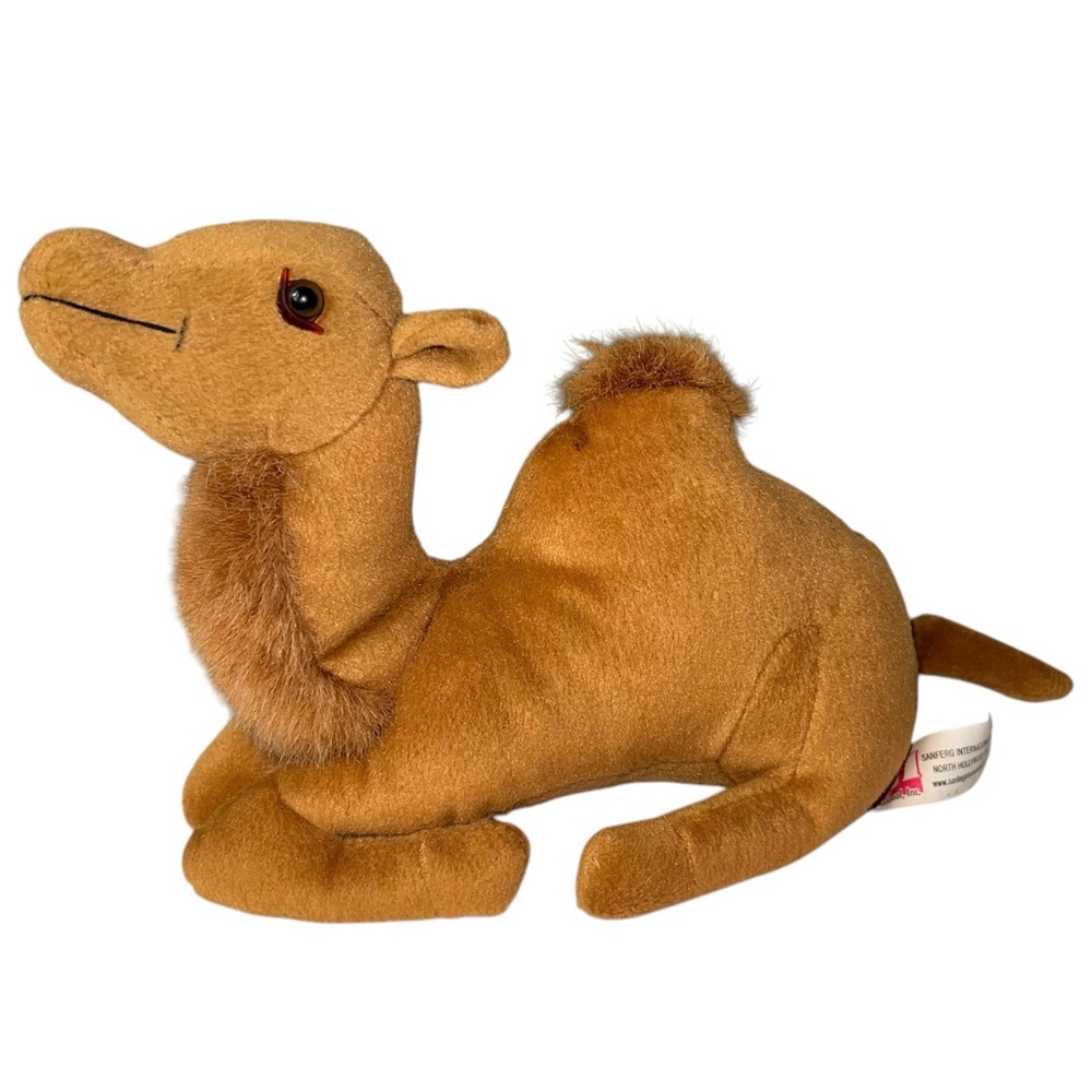 Stuffed Camel Plush SanFerg International Newborn King Nativity Tan Cute Toy
